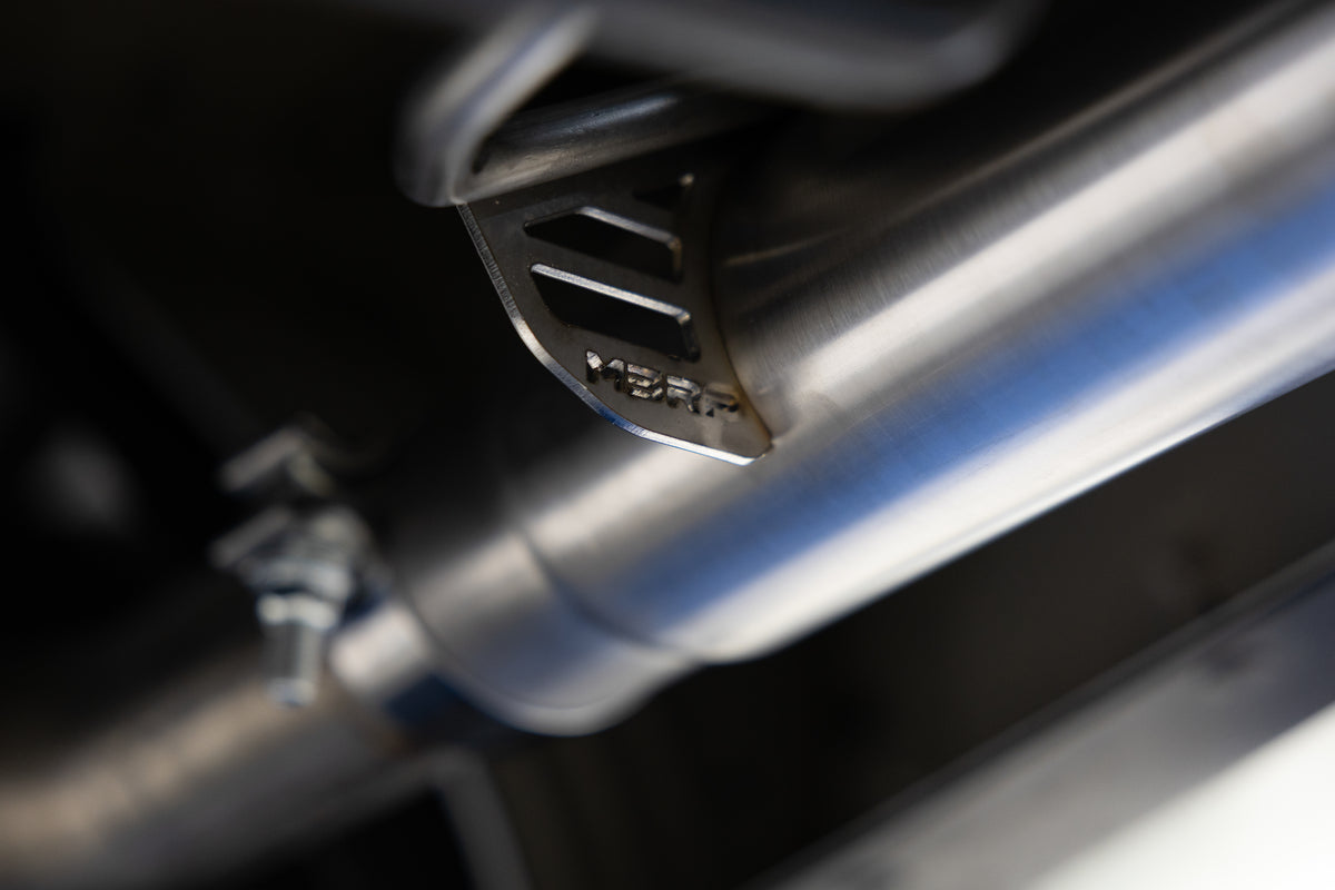 22-Present Ford F-150 Raptor 3.5L and Raptor R 5.2L Armor Pro 3-Inch Axle-Back Dual Split Rear Turn Down MBRP