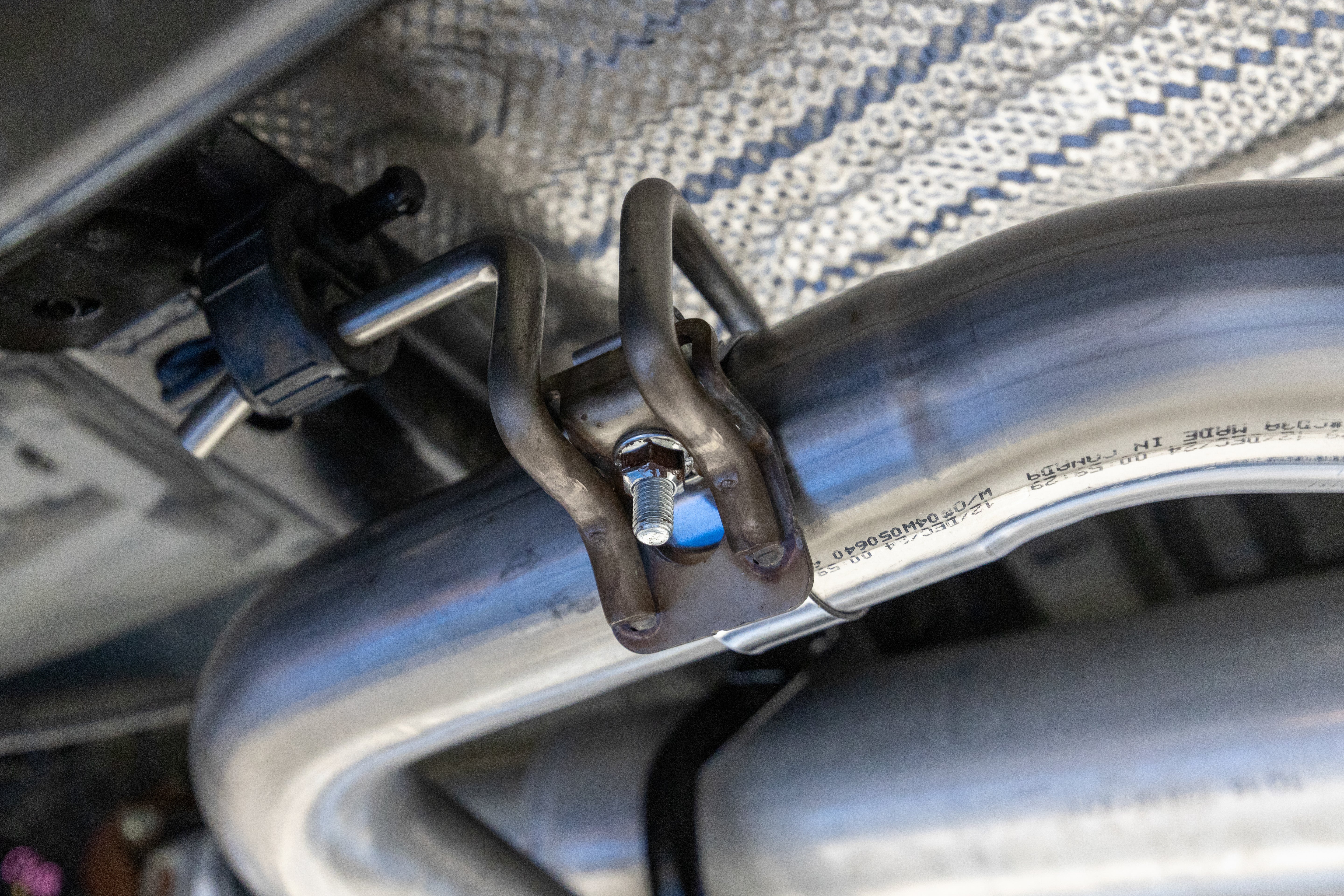 2024-Up Toyota Tacoma 2.4L Armor Pro 3-Inch Cat-Back Pre-Axle Turn Down, MBRP