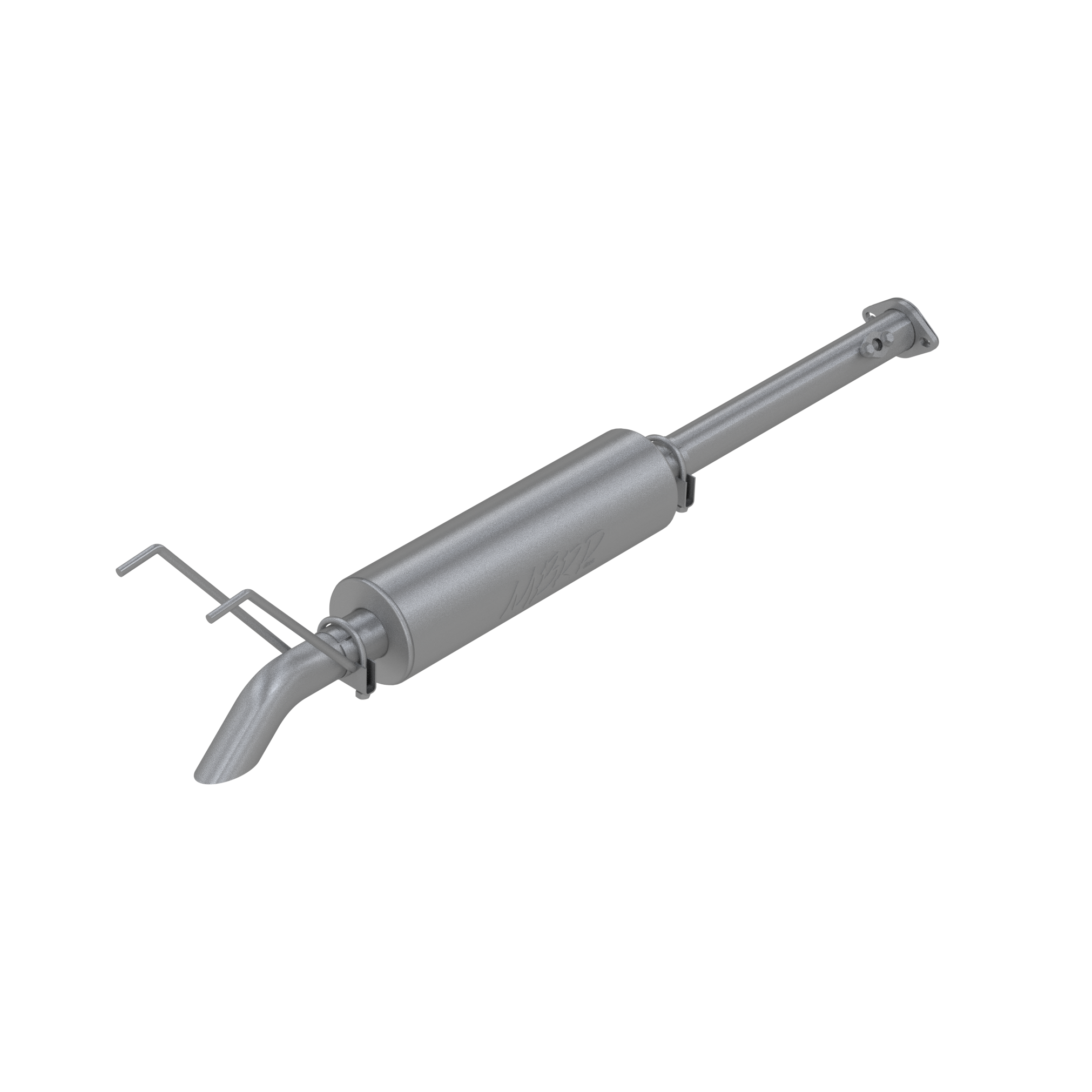 2.5 Inch Cat Back Exhaust System For 01-04 Toyota Tacoma 3.4L, 2.4L and 2.7L Turn Down Aluminized Steel MBRP