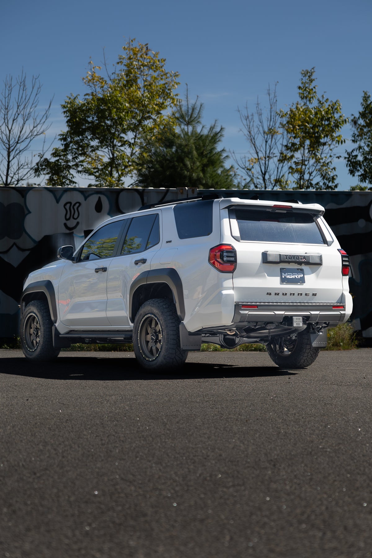 24-Present Toyota 4Runner, Armor Lite, Overland 3-Inch Cat-Back Single Rear, High-Clearance Turndown, MBRP