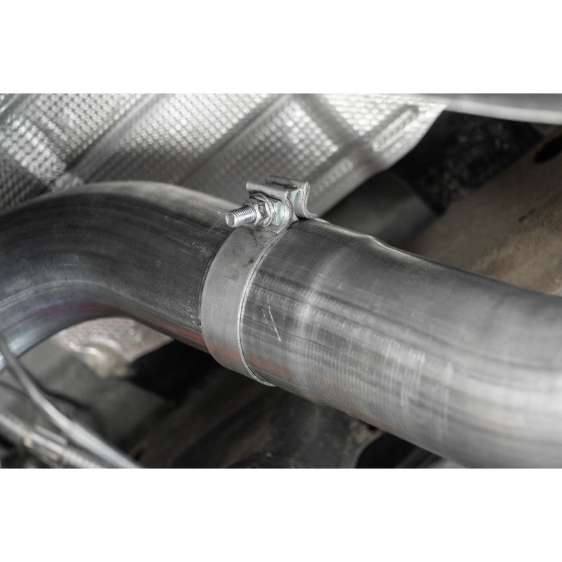 20-25 Silverado/Sierra 2500/3500 T304 Stainless Steel 4 Inch Filter Back Single Side Exit Exhaust System MBRP