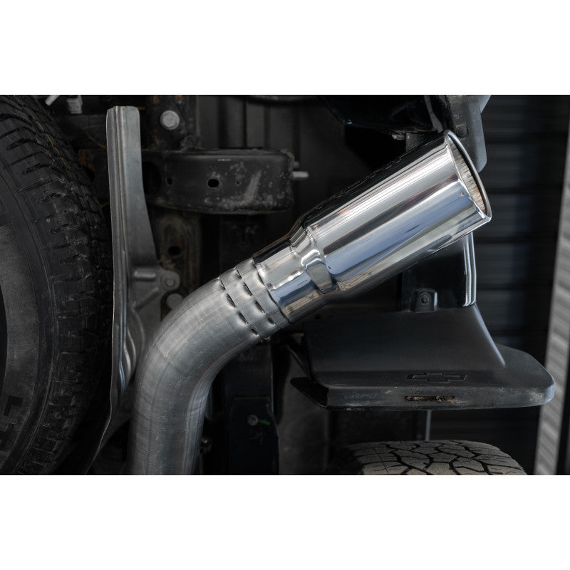 20-25 Chevy/GMC 2500/3500 Armor Lite Series Aluminized Steel 4 Inch Filter Back Single Side Exit Exhaust System MBRP