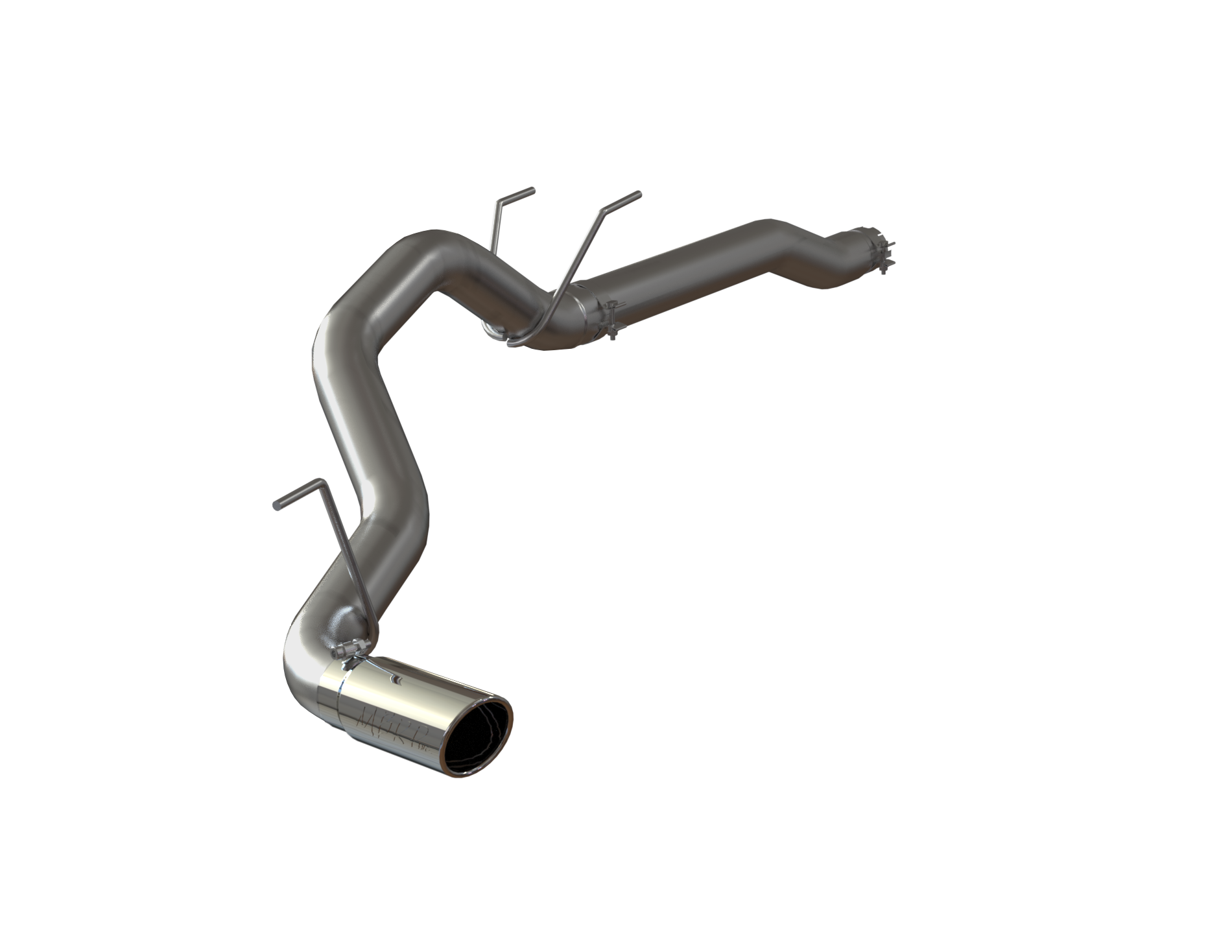 3.5 Inch Filter Back Single Side Exit For 14-18 RAM 1500 3.0L EcoDiesel Aluminized Steel MBRP