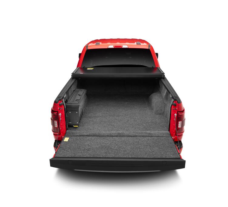 Truck Bed Storage Box Swing Case 2015-2026 Ford F-150 (Includes Lightning) Drivers Side Black Smooth UnderCover