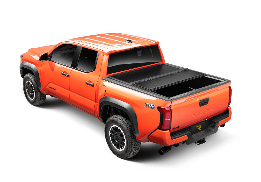 Tonneau Cover Select 2007-2021 Toyota Tundra 5 Foot 6 Inch Bed CrewMax Without Deck Rail System Without Trail Special Edition Storage Boxes Black Textured UnderCover