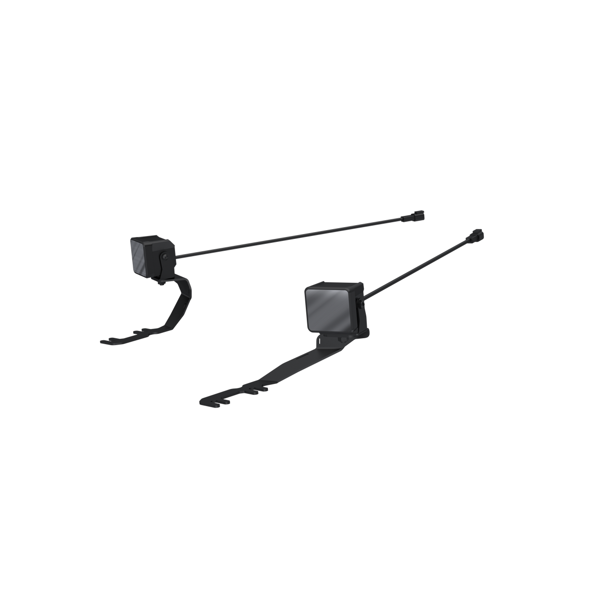 24-Up Ford Ranger Ditch Light Kit Clear Flood Beam MBRP
