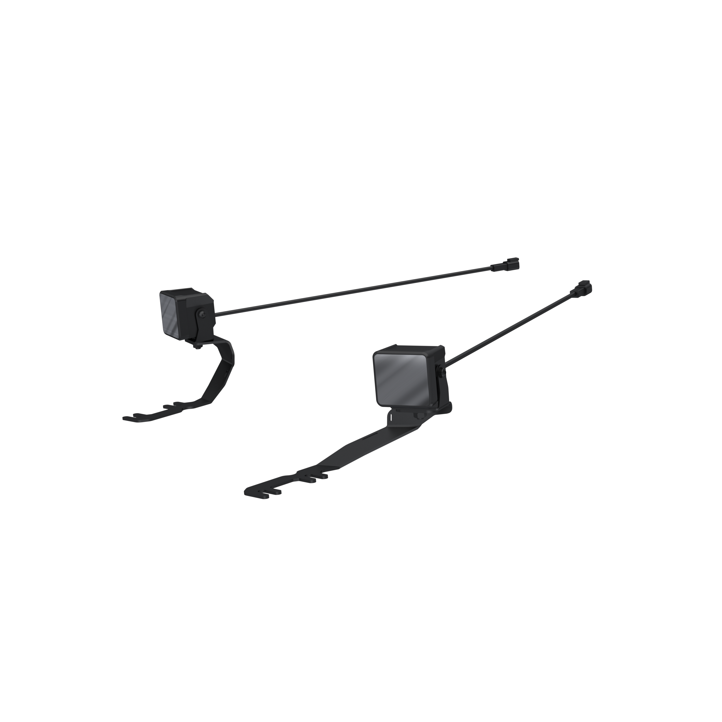 24-Up Ford Ranger Ditch Light Kit Amber Spot Beam MBRP