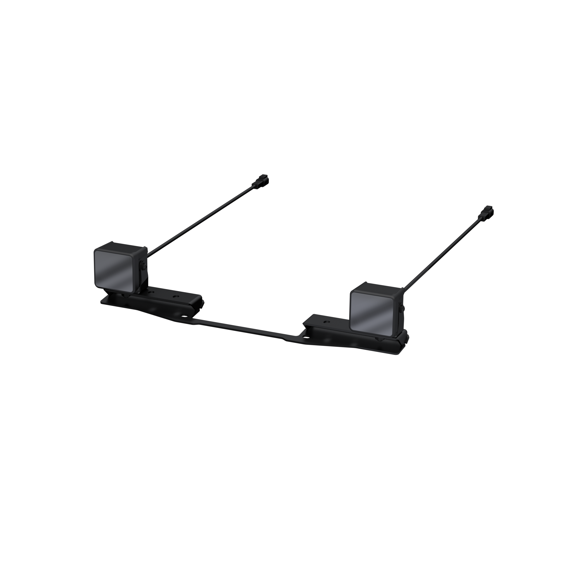 24-Up Ford Ranger Raptor Bumper Light Kit Clear Spot Beam MBRP