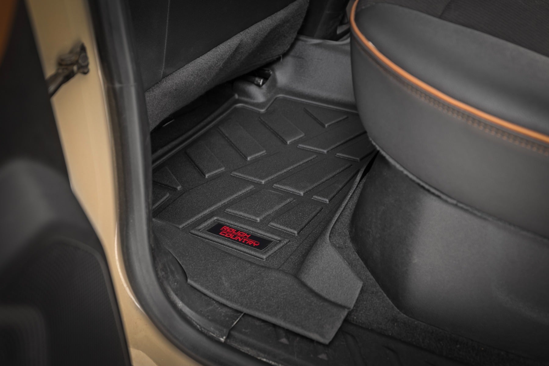 Sure-Fit Floor Mats Front & Rear Chevy/GMC Canyon/Colorado 2WD/4WD (23-26) Rough Country