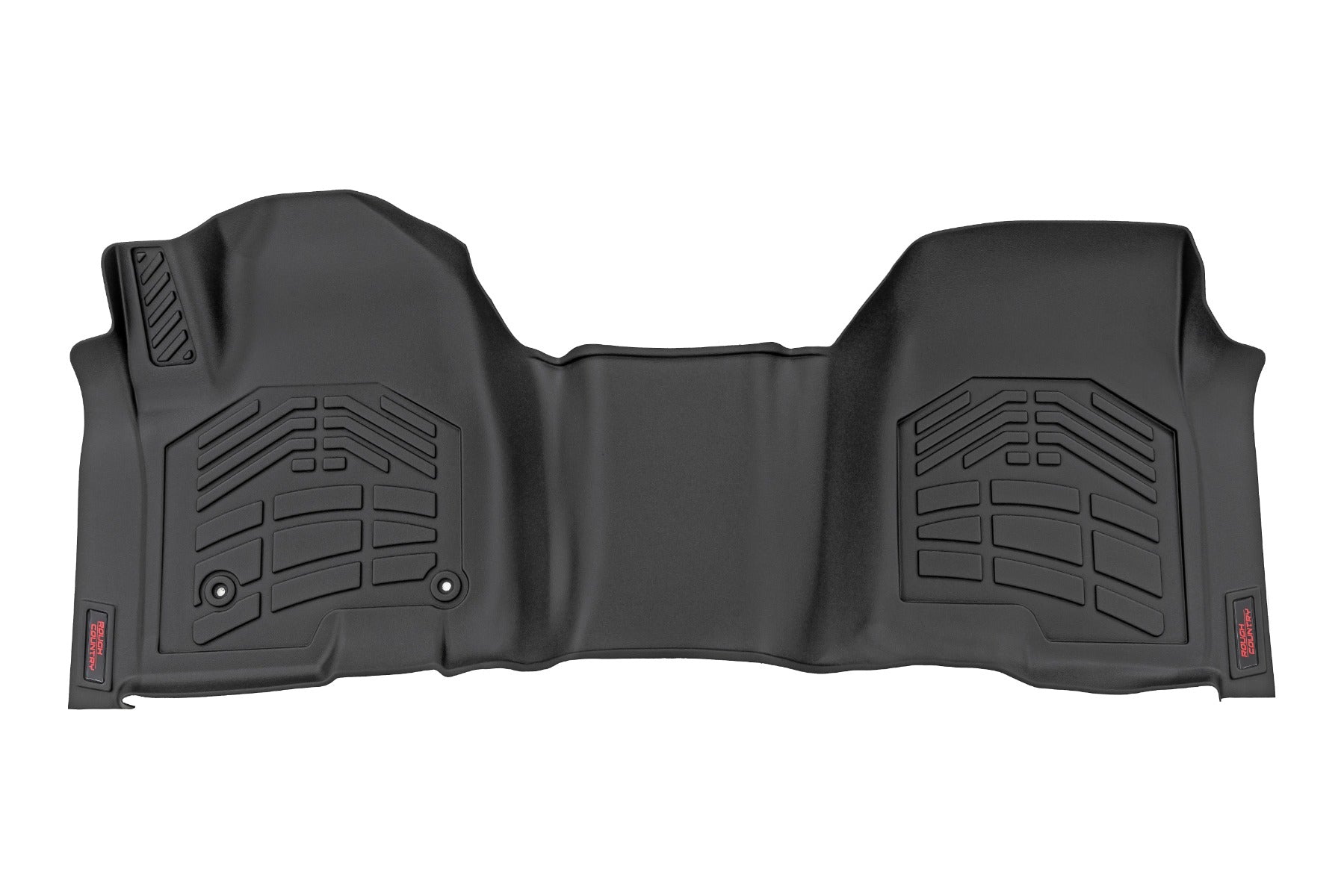 Sure-Fit Floor Mats Front Over Hump Crew Silverado/Sierra 1500/2500HD/3500HD (19-26) Rough Country