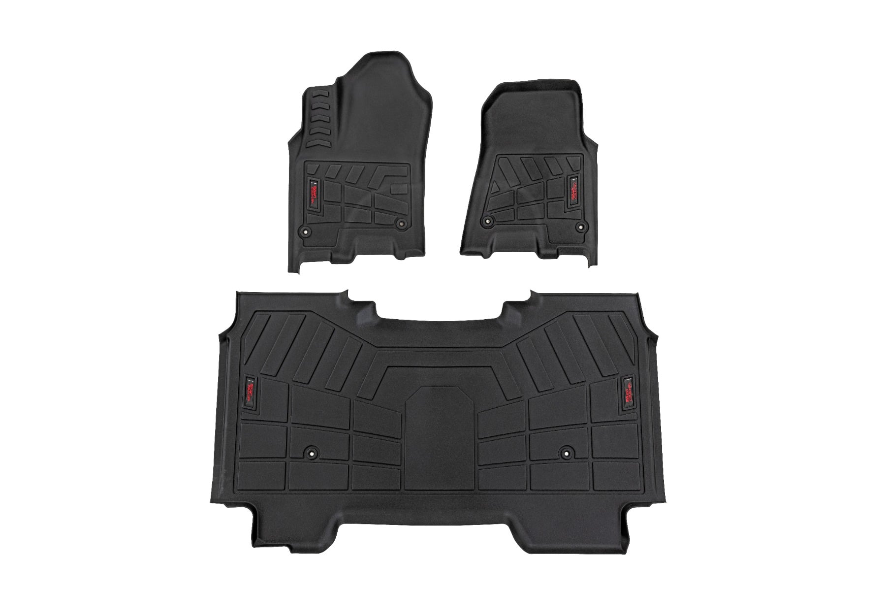 Sure-Fit Floor Mats Front & Rear Crew Ram 1500 2WD/4WD (2025-2026) Rough Country