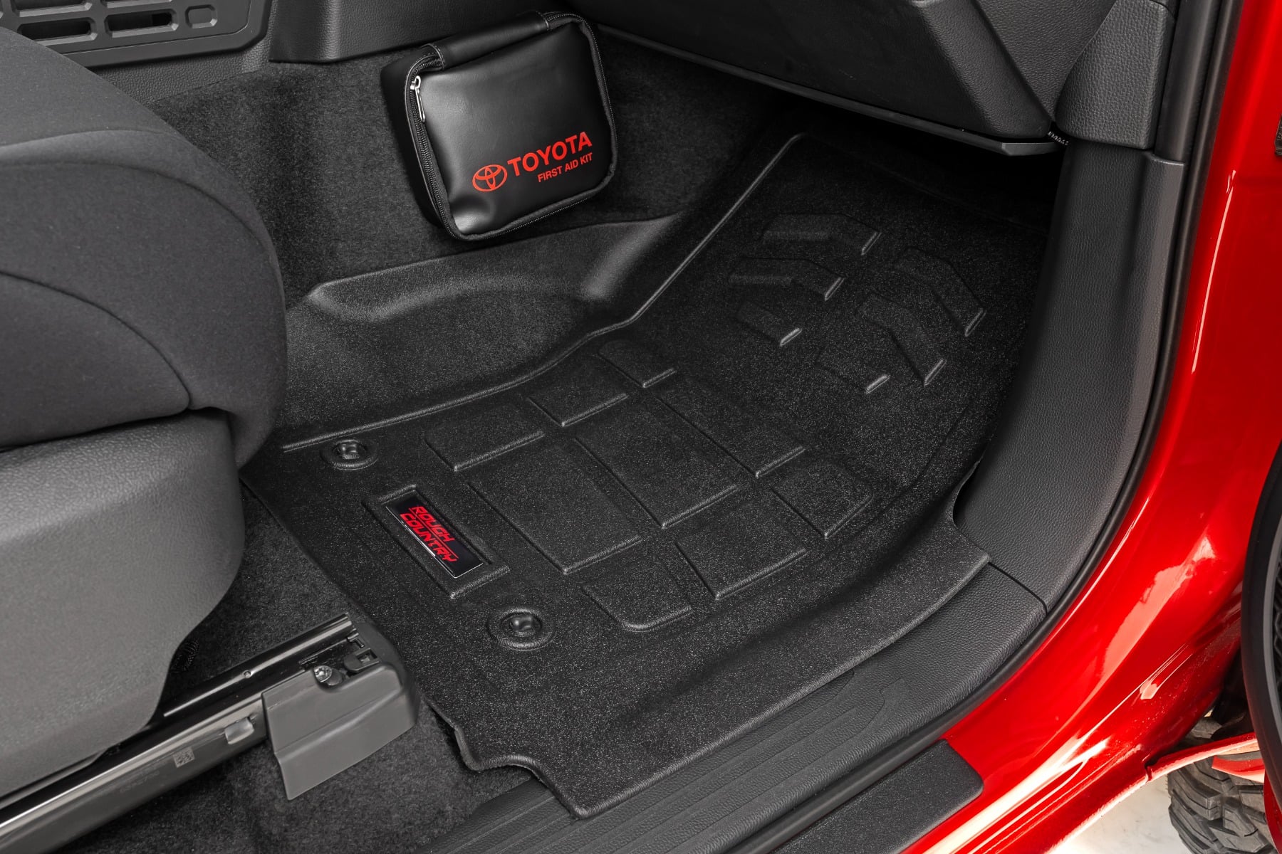 Sure-Fit Floor Mats Front Double Cab Toyota Tacoma 2WD/4WD (2024-2026) Rough Country