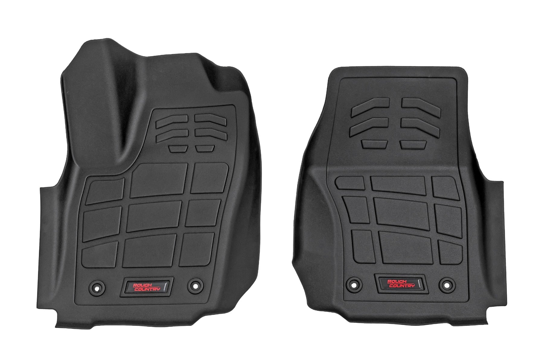 Sure-Fit Floor Mats Front Double Cab TRD Pro Toyota Tacoma 2WD/4WD (2024-2026) Rough Country