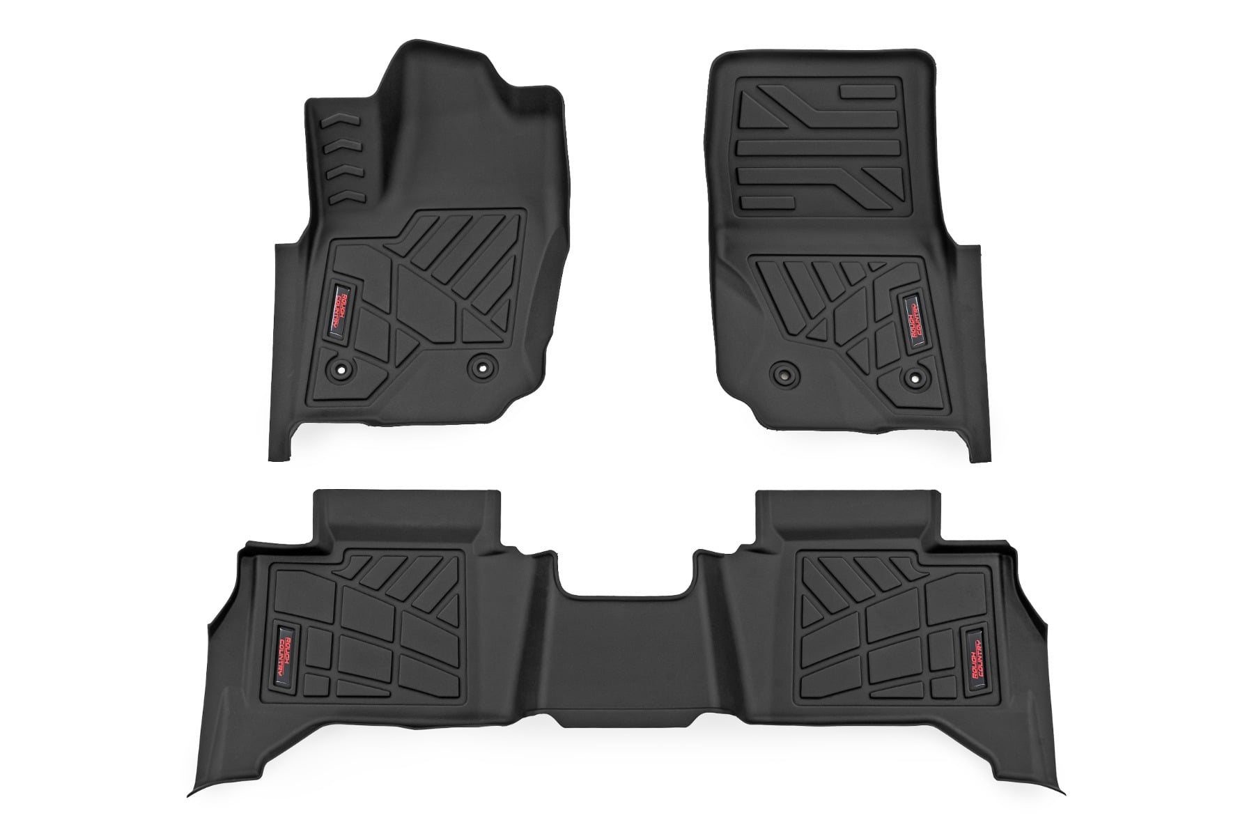 Sure-Fit Floor Mats Front & Rear Toyota 4Runner 2WD/4WD (2025-2026) Rough Country