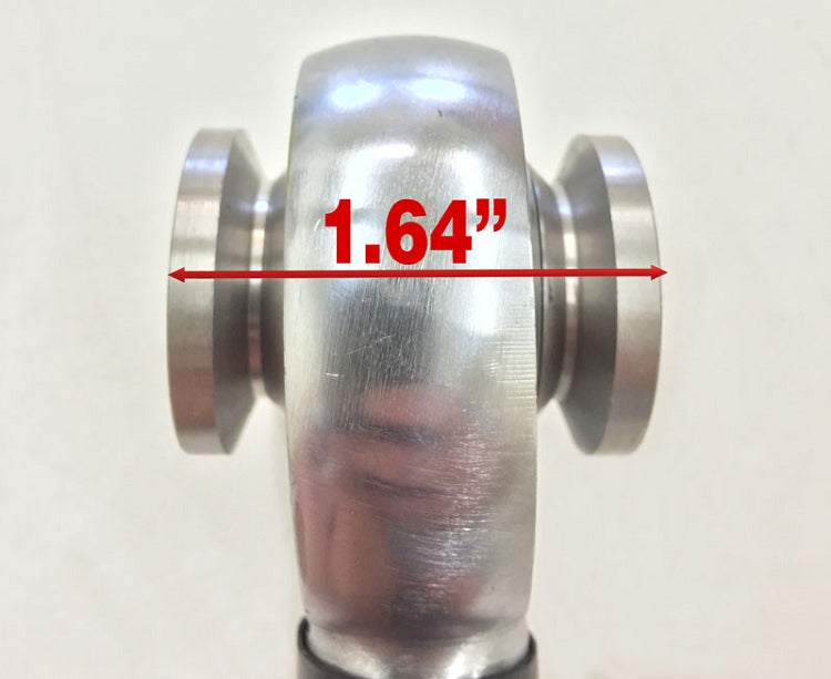 Short 7/8 Inch High Misalignment Spacers SS 3/4 Inch Pair Artec Industries