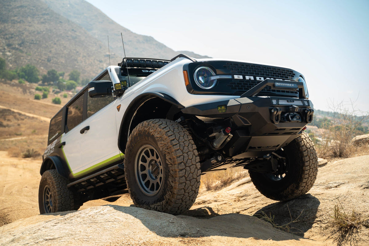 2021 2024 Ford Bronco Low Pro Skid Plate DV8 Offroad