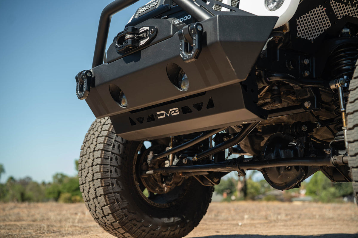 2007 2018 Jeep Wrangler JK Front Skid Plate DV8 Offroad