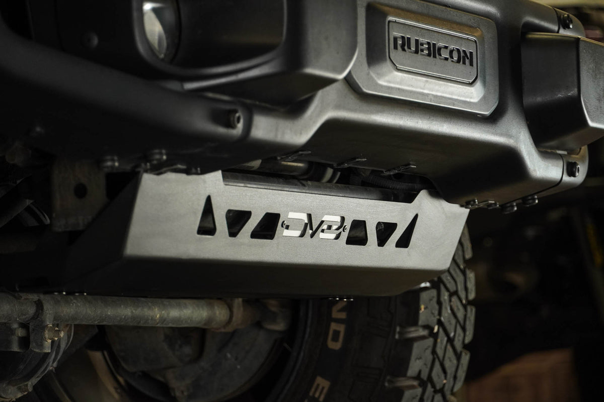 2007 2018 Jeep Wrangler JK Front Skid Plate DV8 Offroad