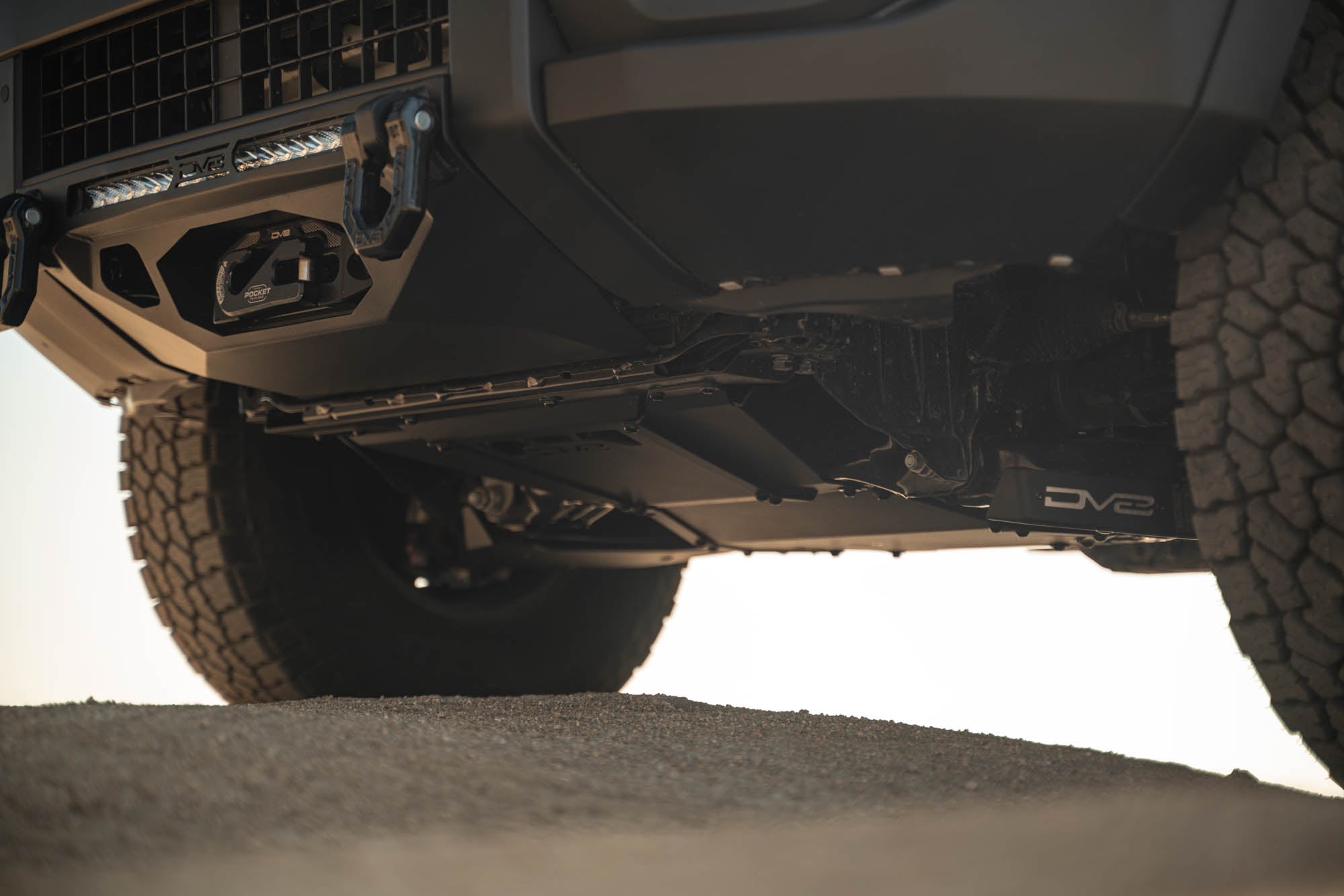2024 2025 Toyota Land Cruiser Front Skid Plate DV8 Offroad