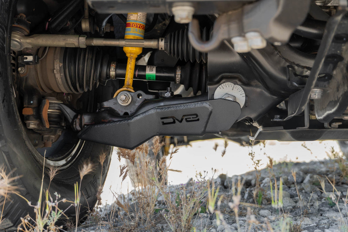 2016 2023 Toyota Tacoma A Arm Skid Plates DV8 Offroad