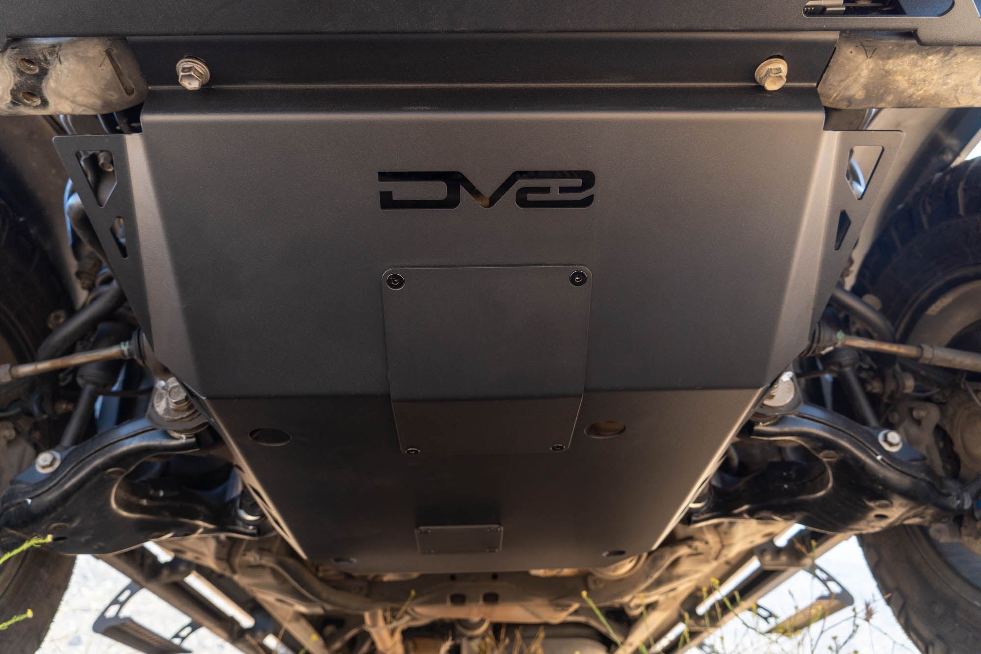 2016 2023 Toyota Tacoma Front Skid Plate DV8 Offroad