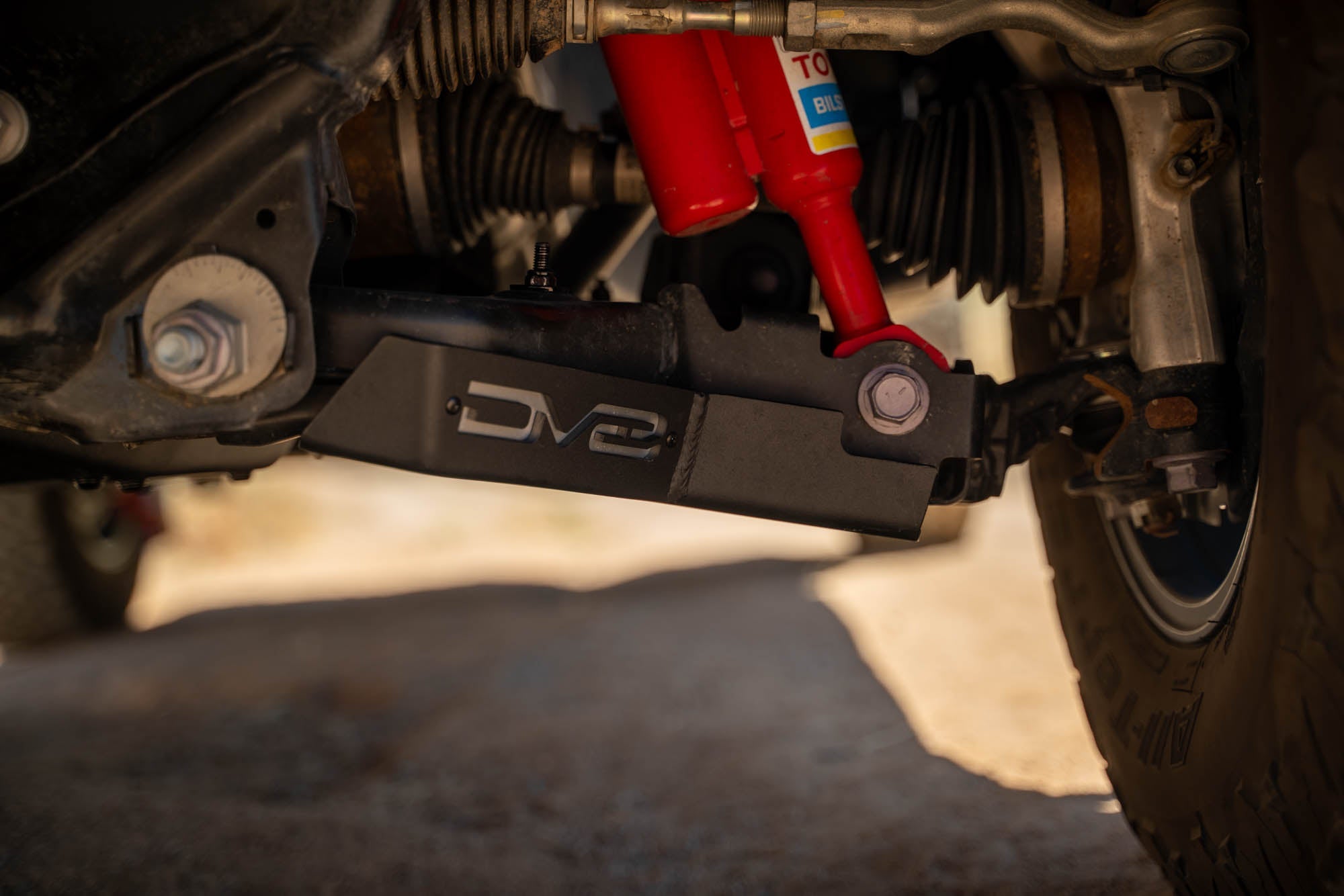 2024 2025 Toyota Tacoma A Arm Skid Plates DV8 Offroad