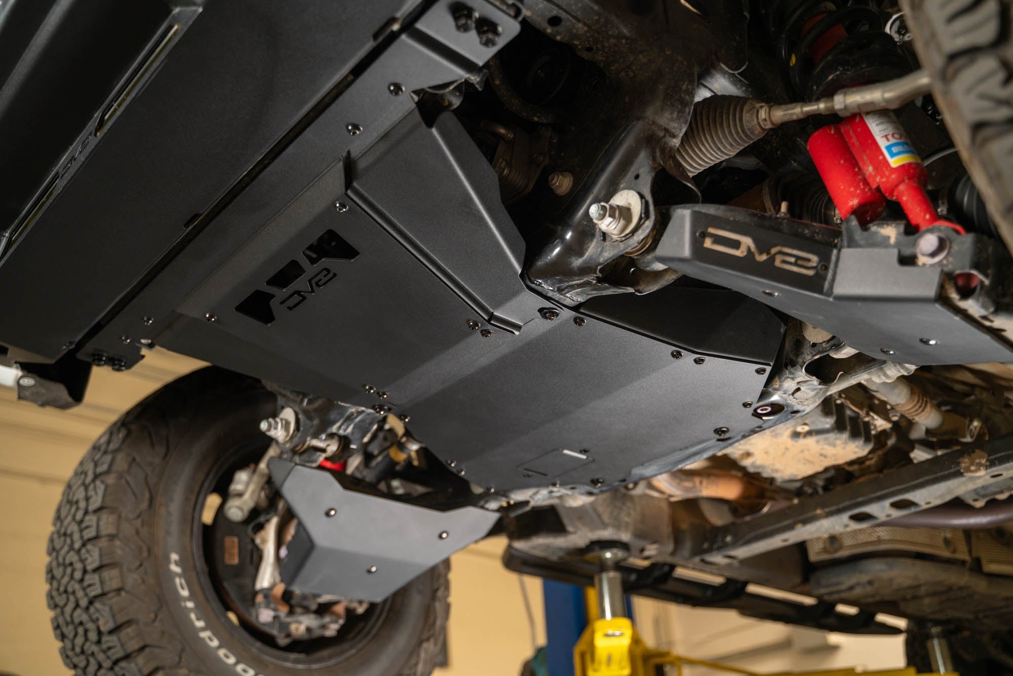 2024 2025 Toyota Tacoma Front Skid Plate DV8 Offroad