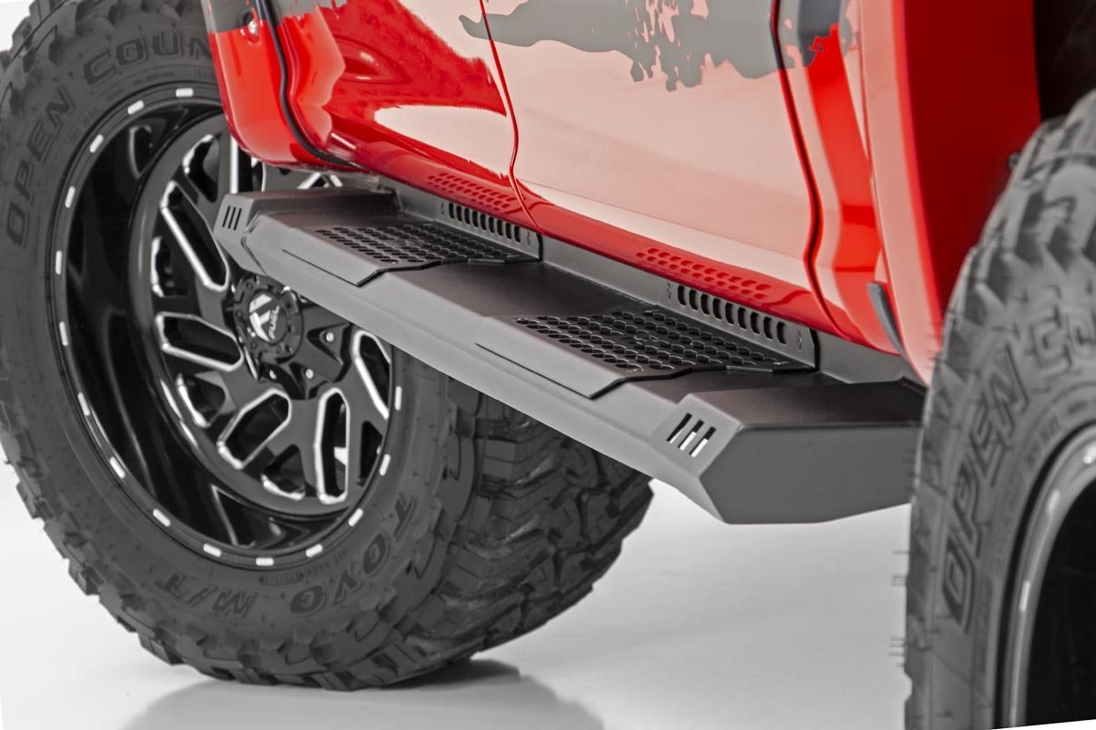 Ford HD2 Running Boards 15-24 F-150/17-20 F-250 SuperCrew Cab Rough Country