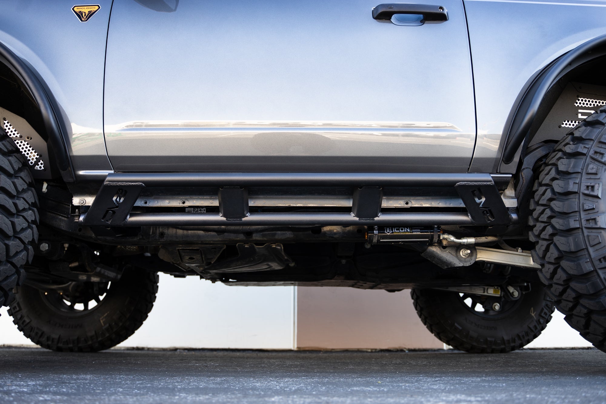 2021 2024 Ford Bronco Fs 15 Series 2 Door Rock Sliders DV8 Offroad