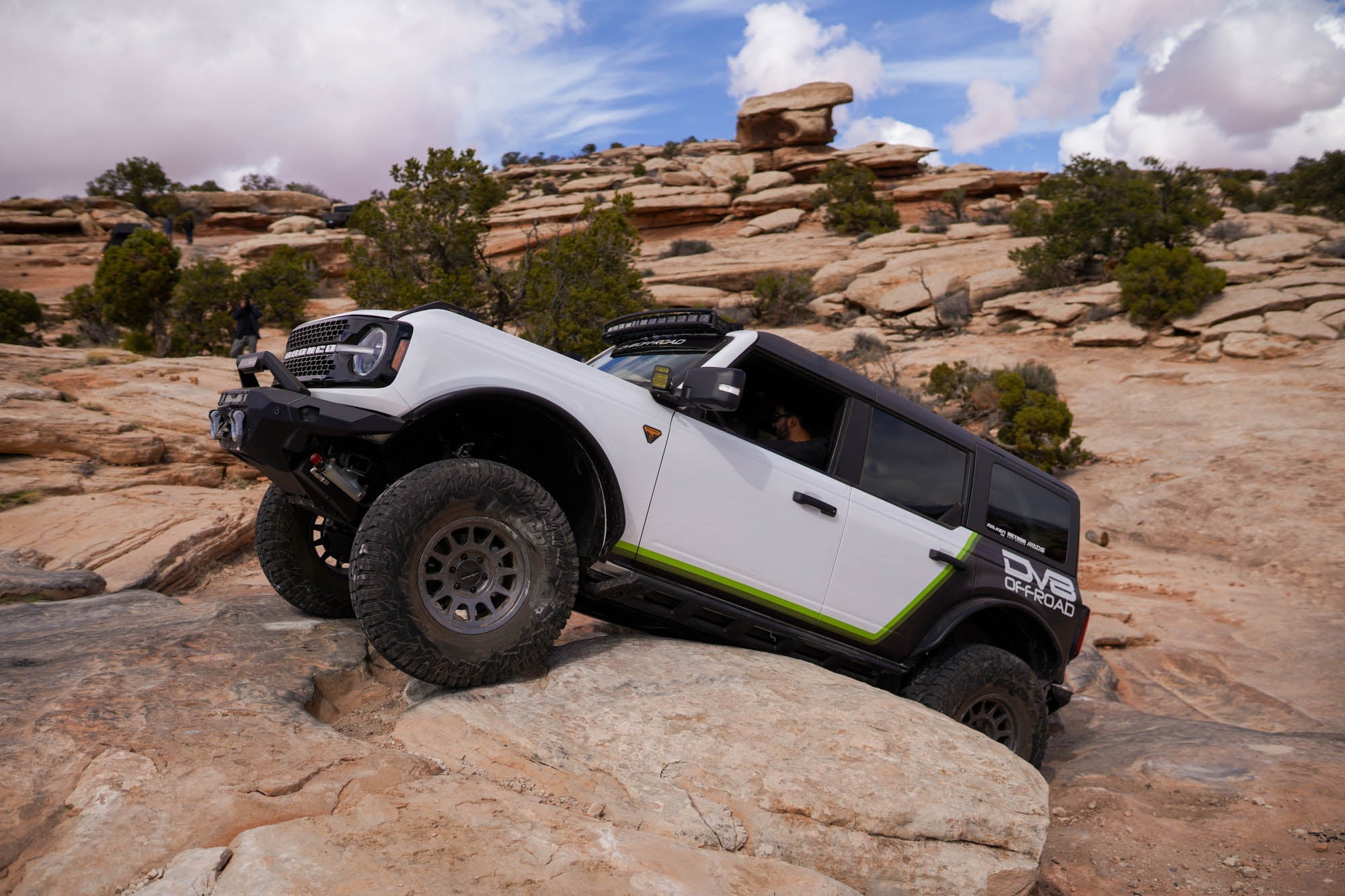 2021 2024 Ford Bronco Fs 15 4 Door Rock Sliders V2 DV8 Offroad