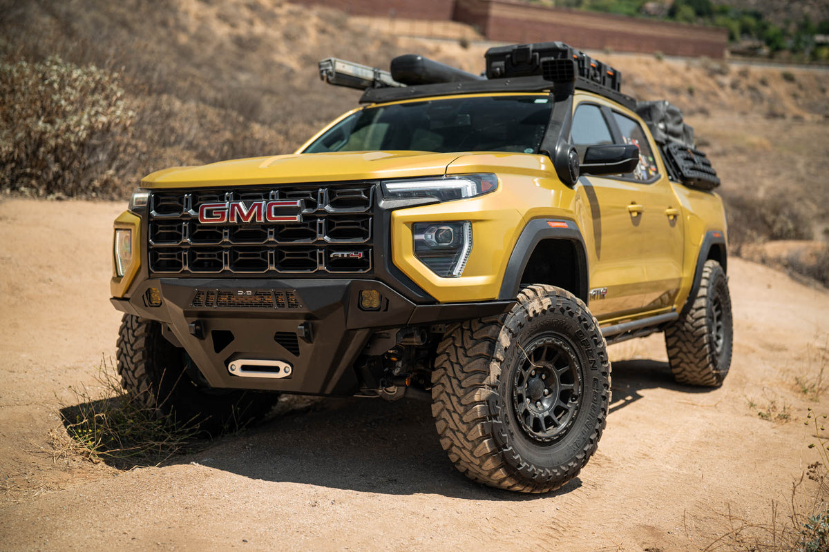 2023 2025 Chevy Colorado & GMC Canyon Rock Sliders DV8 Offroad