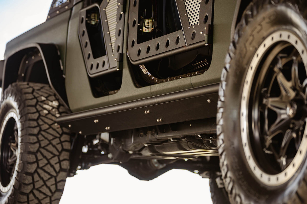 2020 2025 Jeep Gladiator JT Rock Sliders With Step DV8 Offroad