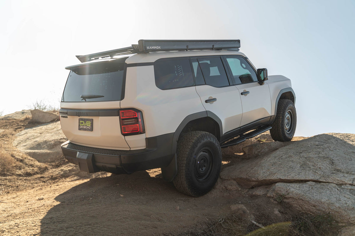 2024 2025 Toyota Land Cruiser OE Plus Side Steps DV8 Offroad