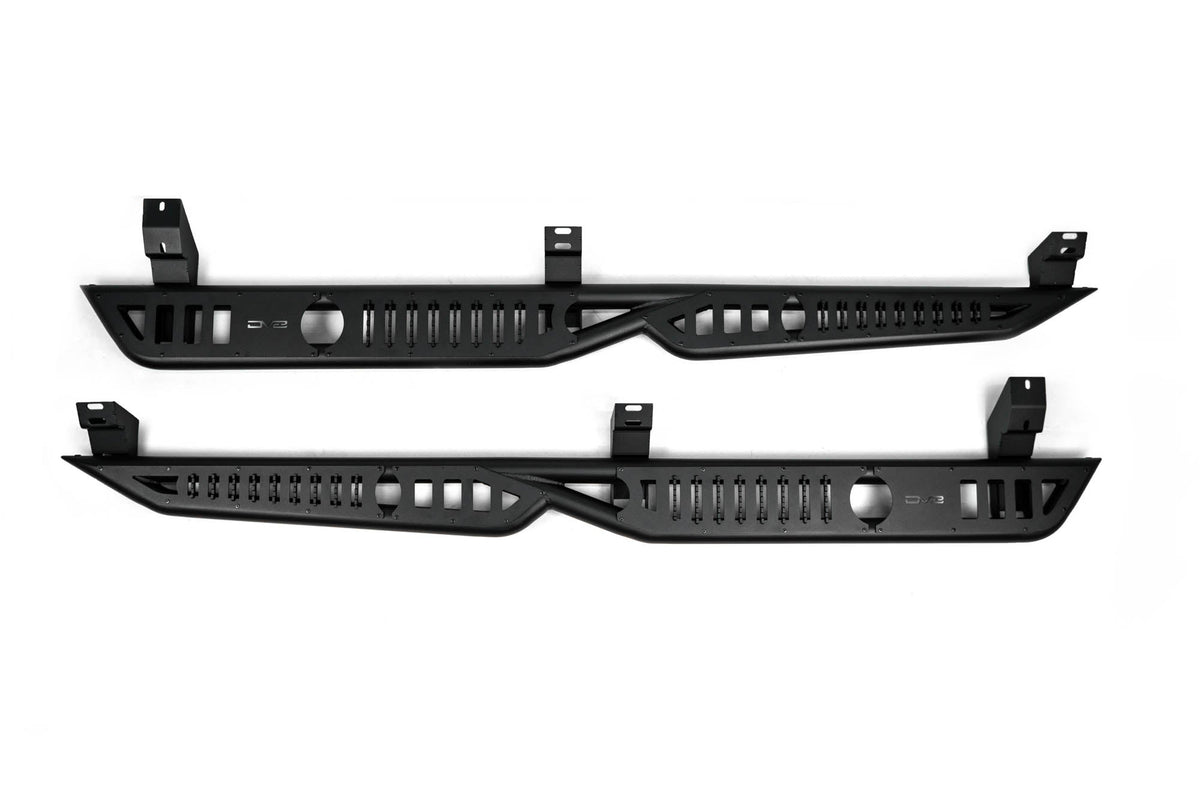 2016 2023 Toyota Tacoma OE Plus Side Steps DV8 Offroad