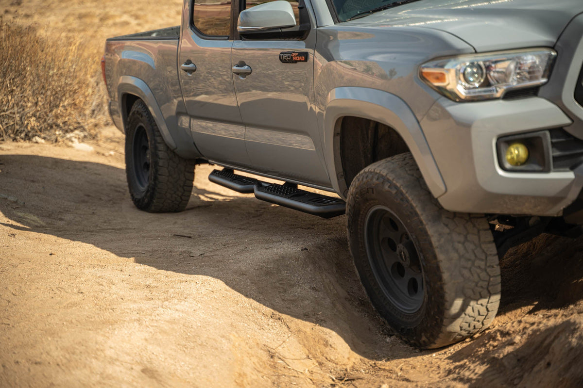 2016 2023 Toyota Tacoma OE Plus Side Steps DV8 Offroad