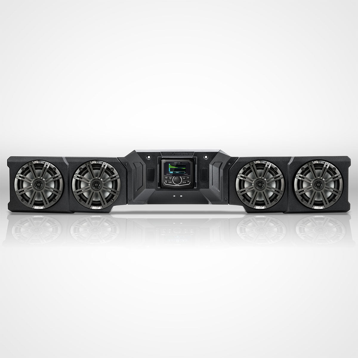 CanAm Defender | 2018-2027 HD10 & 2027 HD11 | 4-Speaker Overhead Sound Bar w/Kenwood Bluetooth and Kicker KM Speakers