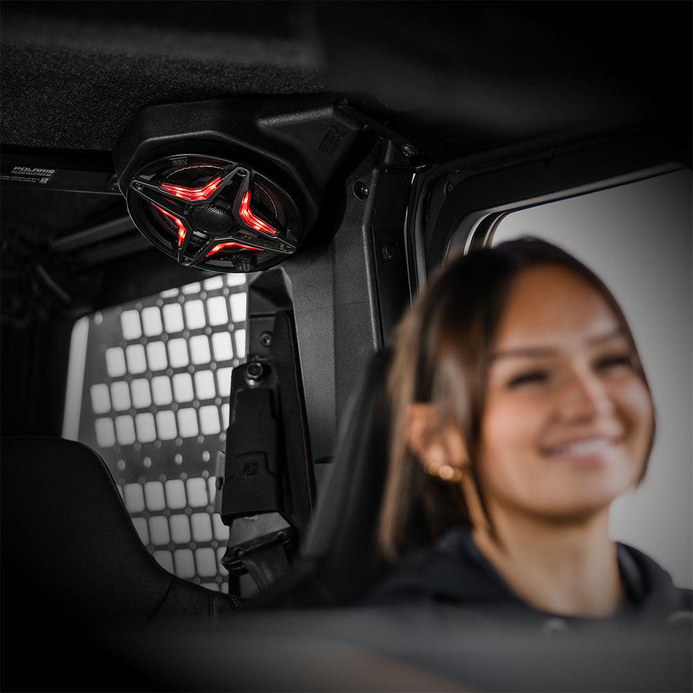 2024-2027 Polaris Xpedition ADV & XP, 1800w 7-Speaker Phase-5 V-Spec Plug-&-Play Audio Kit For Ride Command