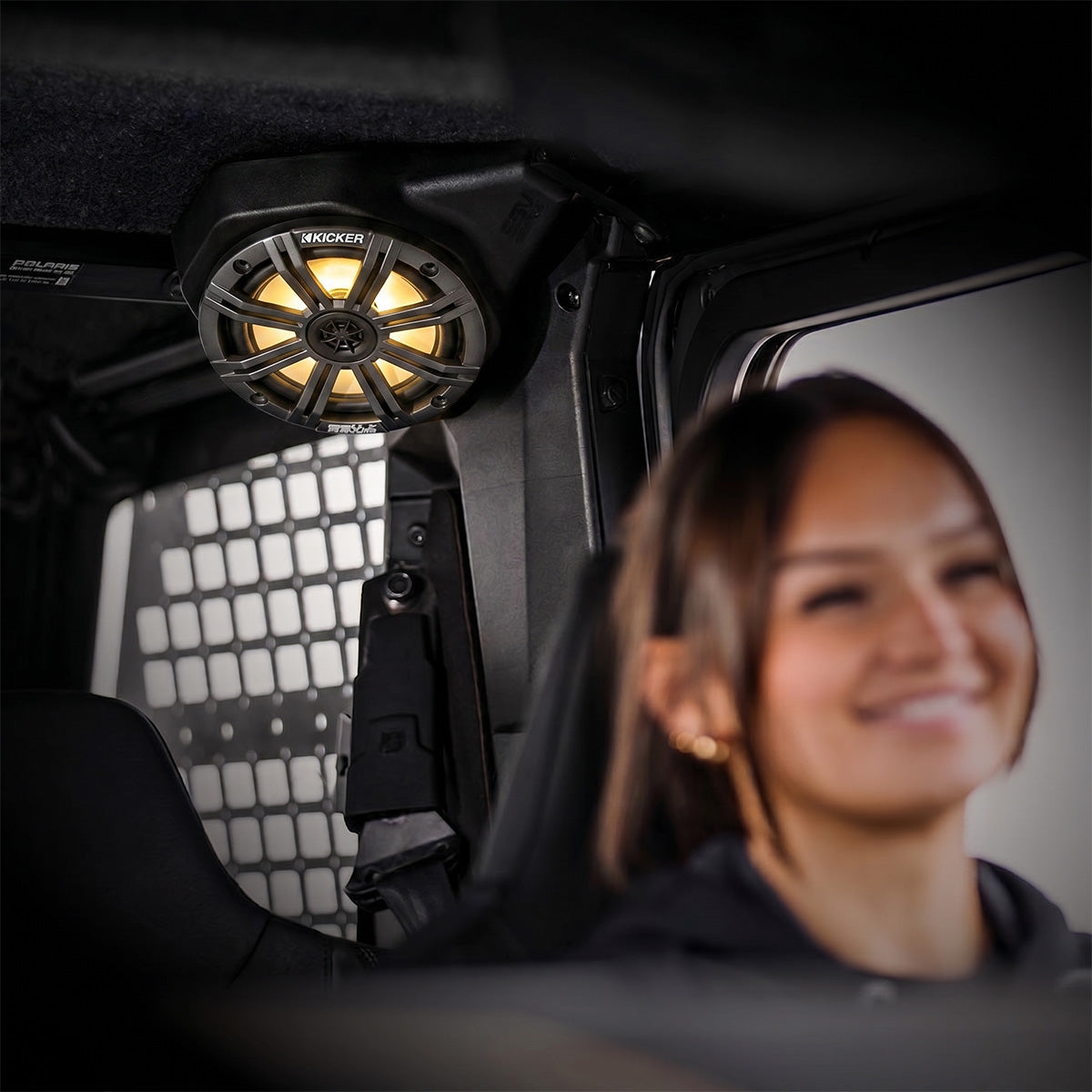 2024-2026 Polaris Xpedition ADV 5 & XP 5, 1800w 8-Speaker Phase-7 K-Spec Plug-&-Play Audio Kit For Ride Command