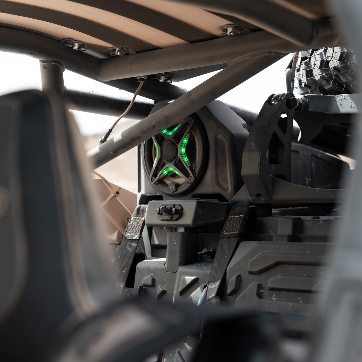 2025-2026 Polaris® RZR Pro R / Pro S / Pro XP Phase-6 K-Spec 7-Speaker Plug-&-Play Kit w/MRB4 Radio