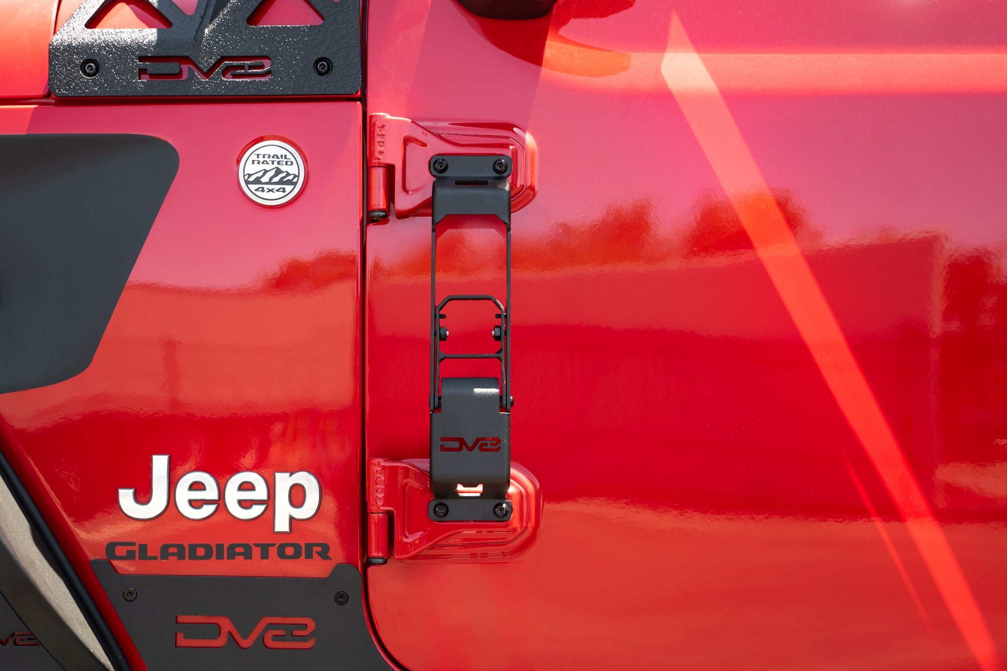 2007 2025 Jeep Gladiator JT Wrangler JK, JKU, JL, JLU Hinge Mounted Steps DV8 Offroad