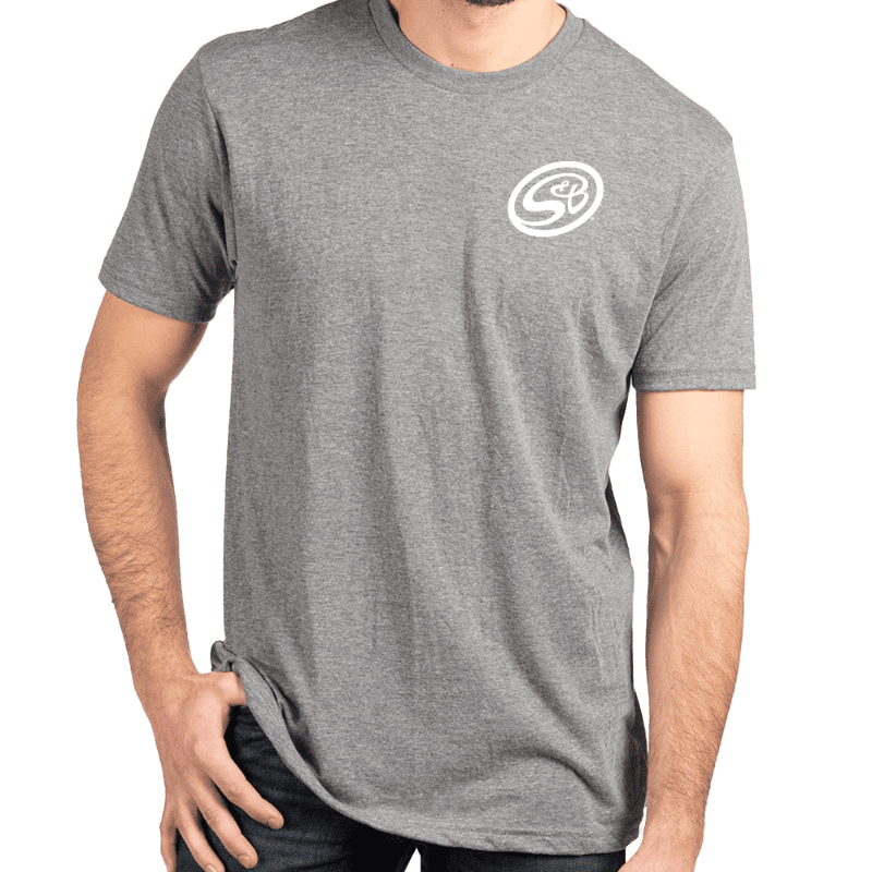 S&B Shop Shirt - Gray/White