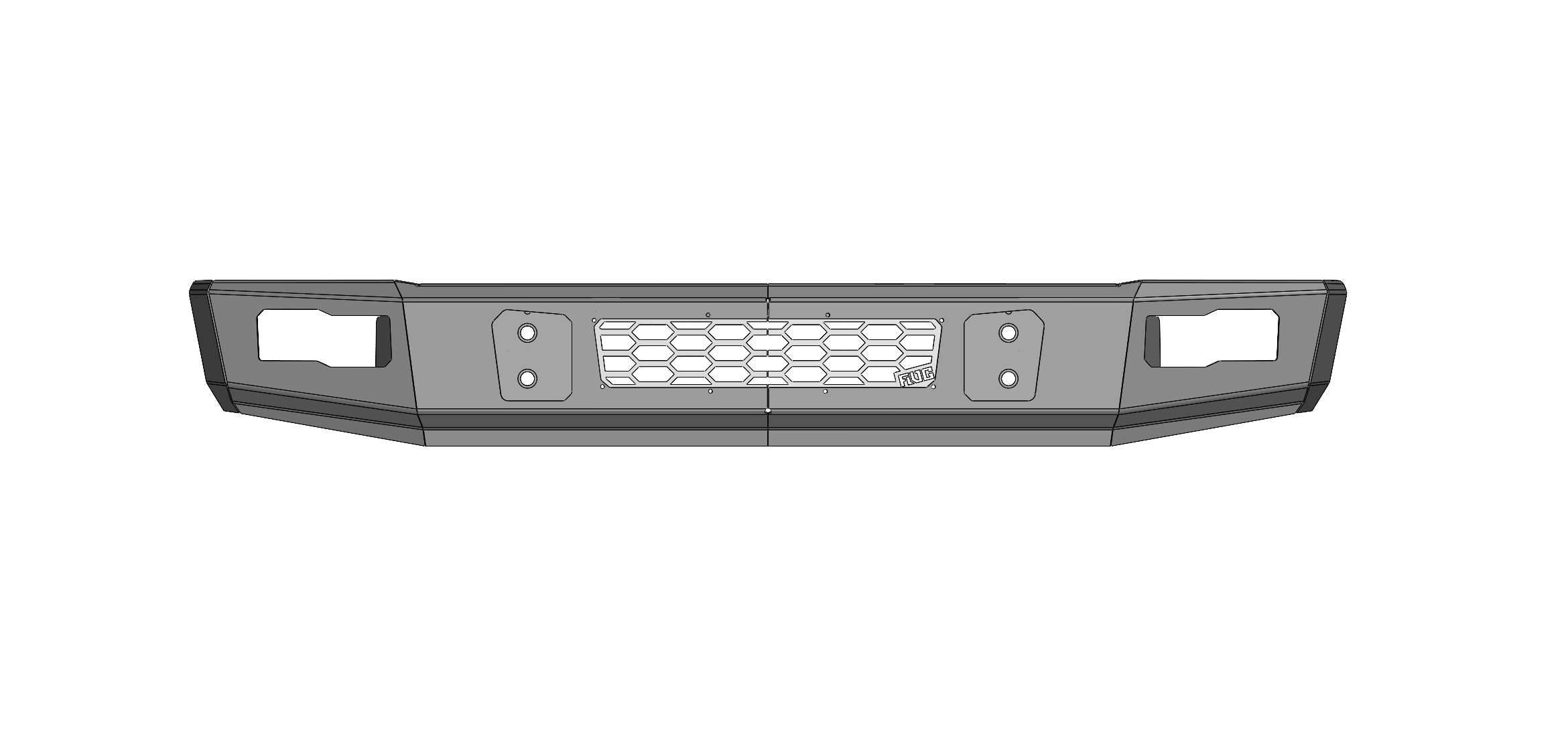 Steel Demon Series 1981-1987 Chevy 1500/3500 Front Bumper