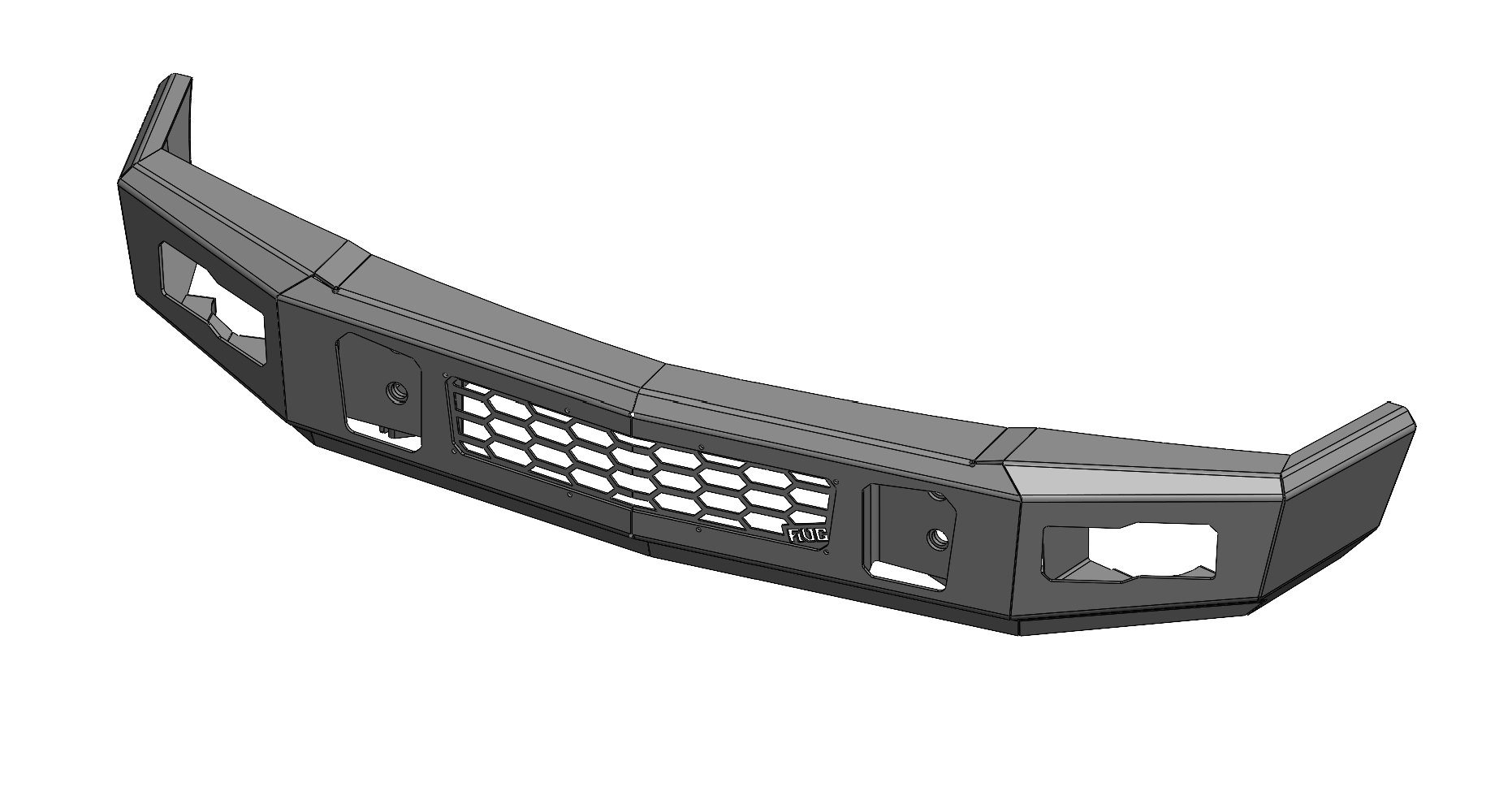 Steel Demon Series 1988-1998 GMC 1500/3500 Front Bumper