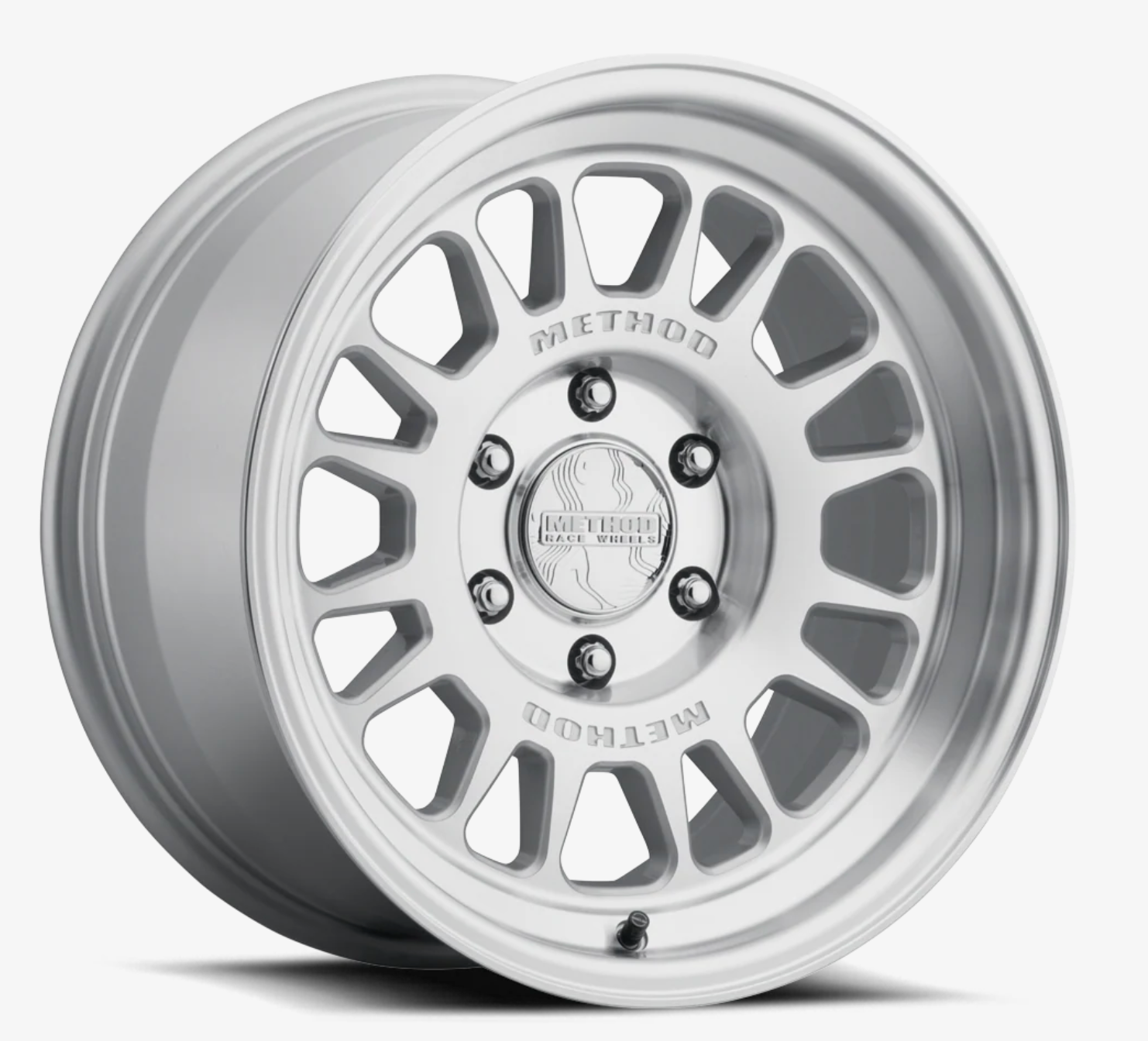 Method MR318 17x8.5 / 6x5.5 BP / 0mm Offset / 106.25mm CB Machined-Clear Coat