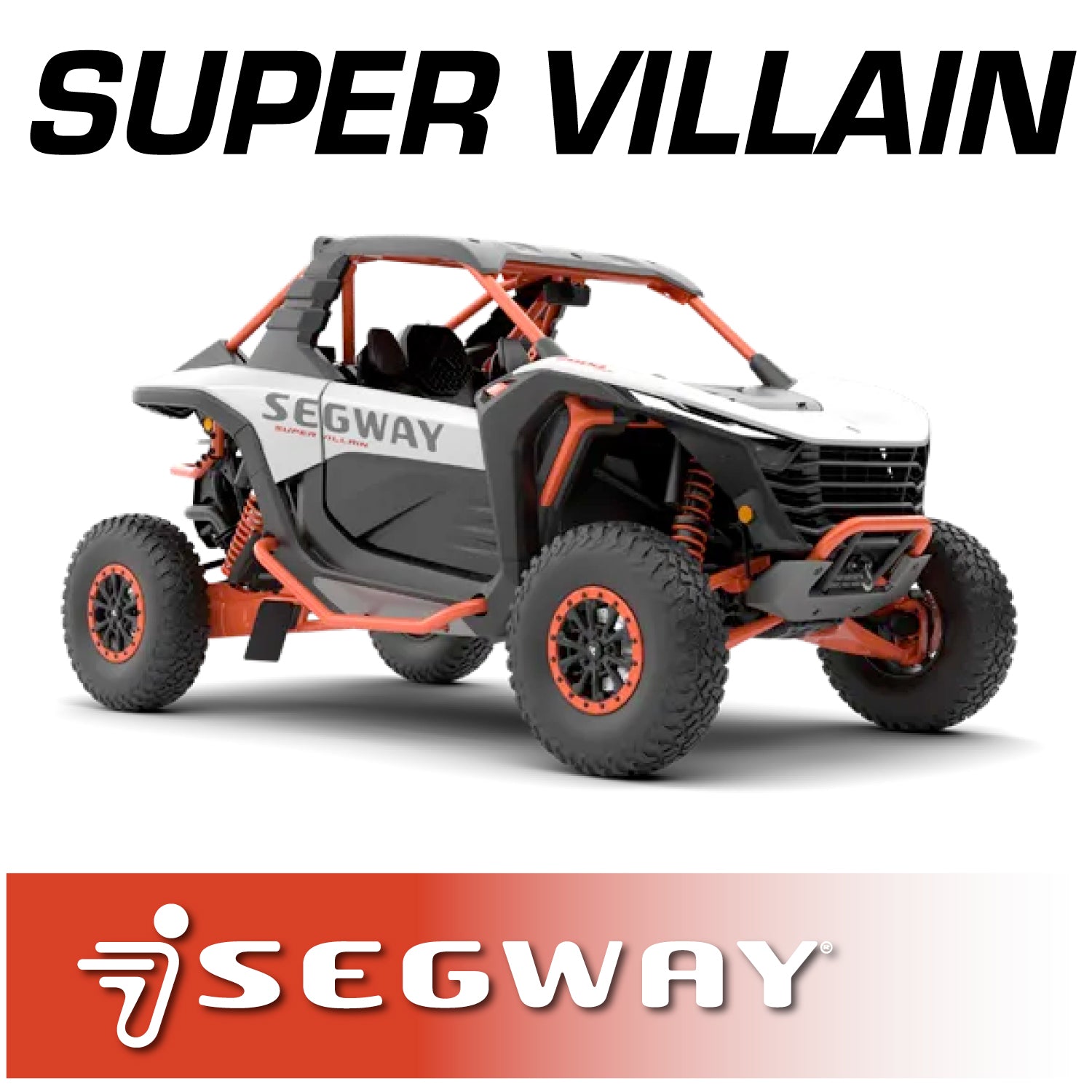 Segway Super Villain Complete Communication Kit with Bluetooth Intercom and 2-Way Radio - STX Stereo Remote Head / M1 VHF Business Band