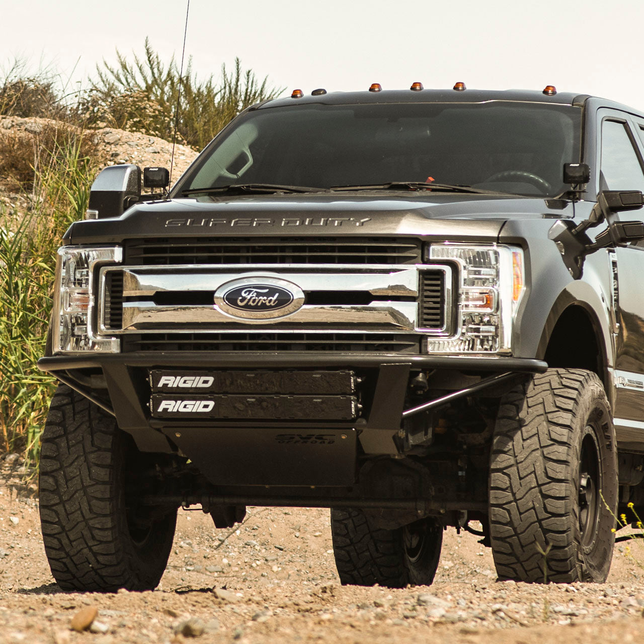 SVC Offroad Baja Front Bumper - 2017+ Super Duty - SVC Offroad