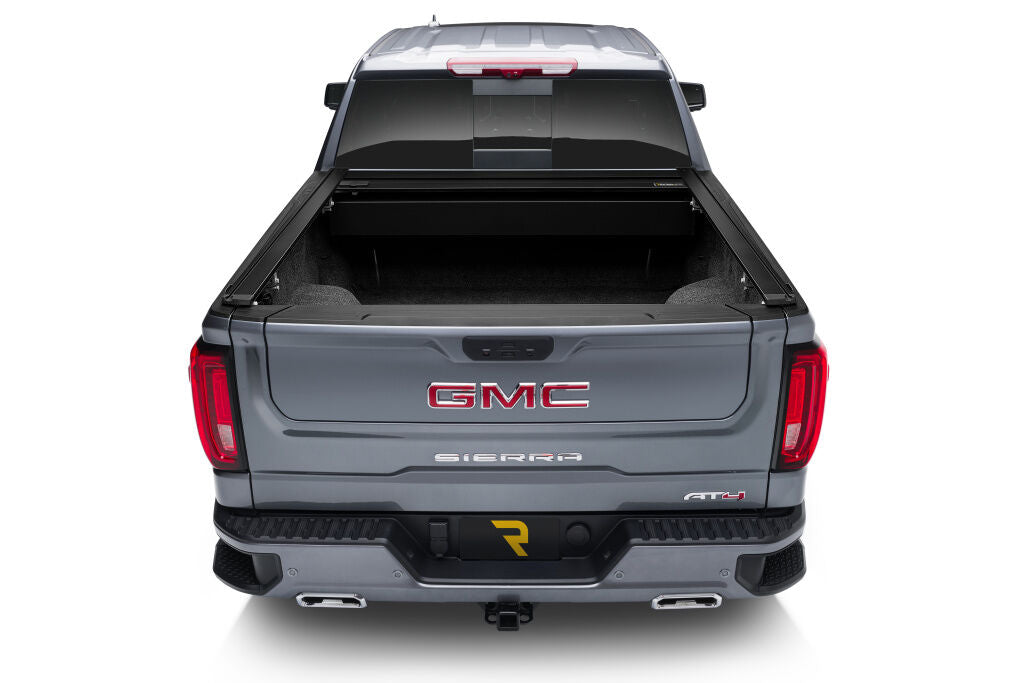 RetraxOne XR Retractable Tonneau Cover Matte One Piece Polycarbonate Construction 2019 (New Body Style)-2026 Silverado/Sierra 1500 6' 7 inch Bed without Stake Pockets Standard Rails