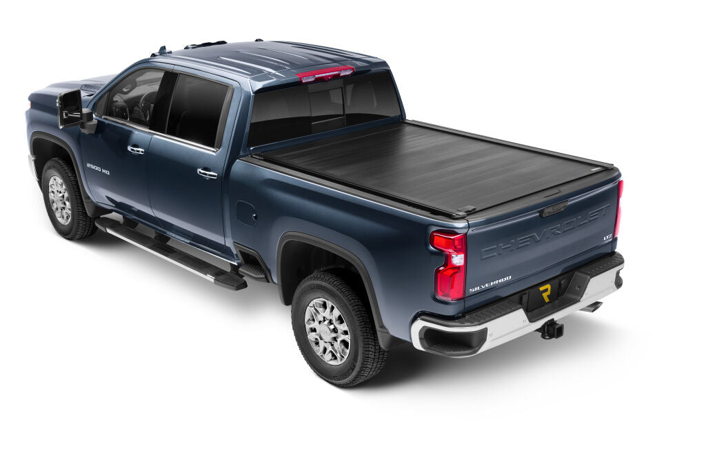 PowertraxPRO Xr Retractable Tonneau Cover Industrial Strength Aluminum Construction Electric Cover 2019 (New Body Style)-2026 Silverado/Sierra 1500 6' 7 inch Bed without Stake Pockets Standard Rails