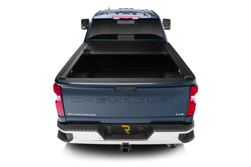 PowertraxPRO Xr Retractable Tonneau Cover Industrial Strength Aluminum Construction Electric Cover 2019 (New Body Style)-2026 Silverado/Sierra 1500 6' 7 inch Bed without Stake Pockets Standard Rails