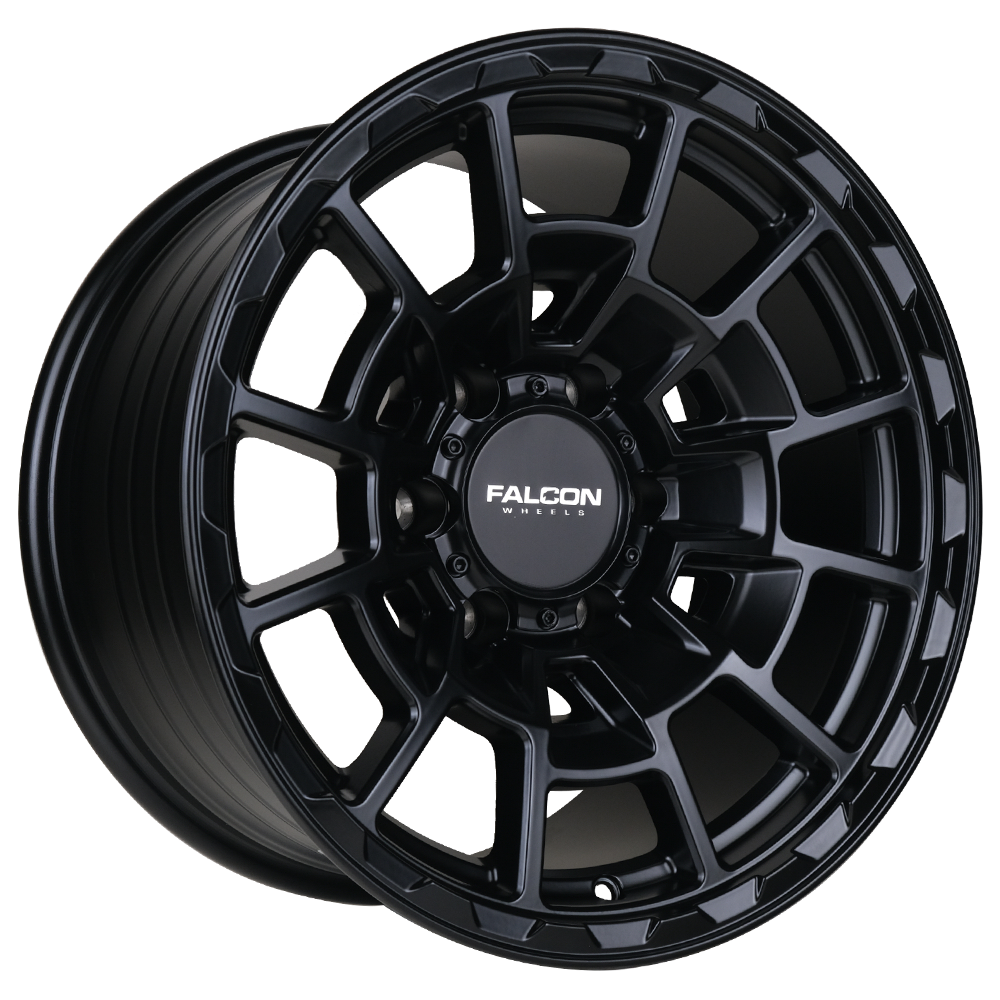 T4 Spyder - Matte Black 17x9